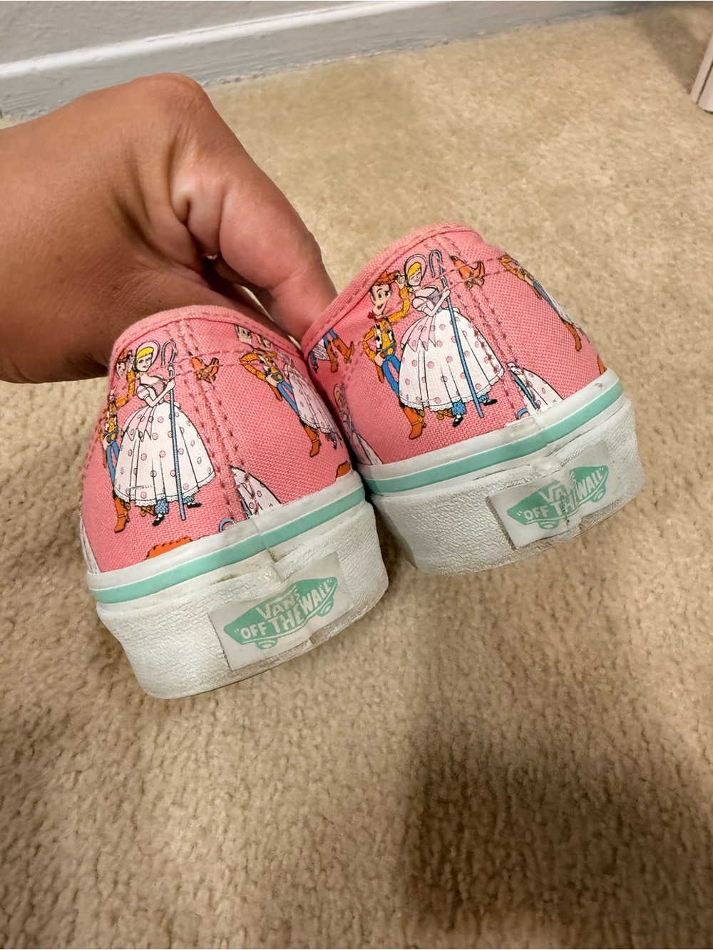 Disney 1st Edition Toy Story VANS Canvas Sneakers SIZE 7.5 women, men size 6 - Picture 10 of 10
